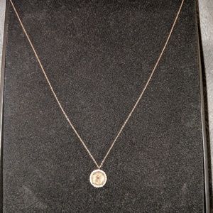 Diamonds & Smokey Quartz pendant